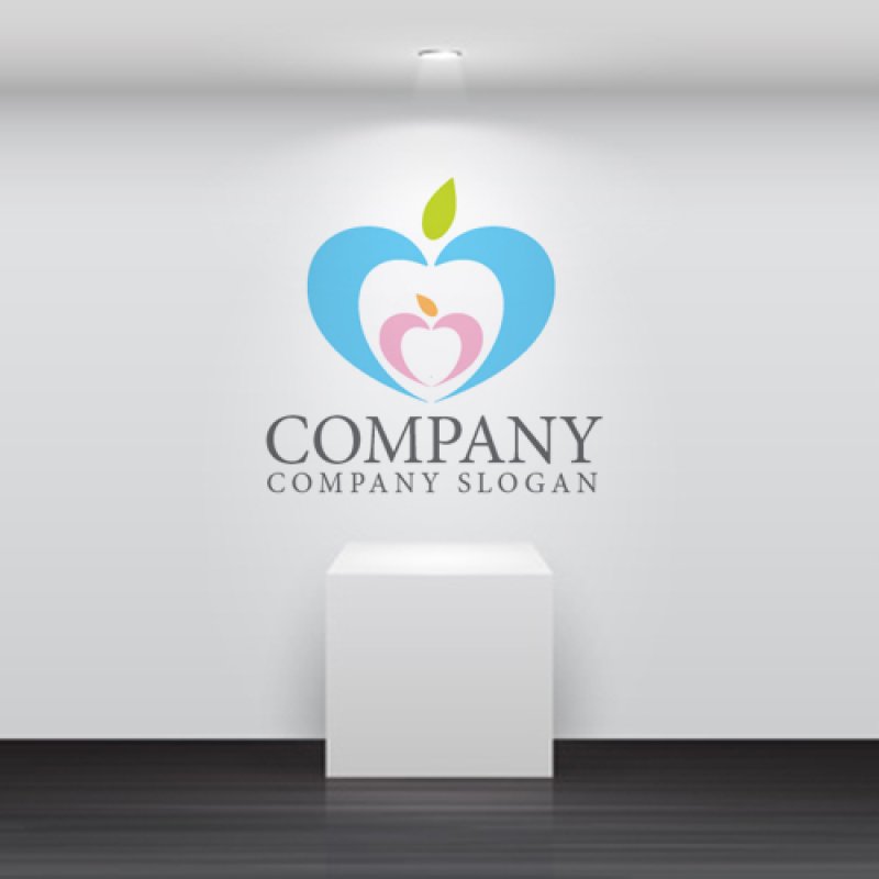 画像5: ハート・葉・拡大・ロゴ・マークデザイン2799 (5)