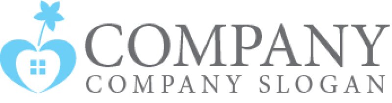 画像7: ハート・家・葉・ロゴ・マークデザイン2800 (7)