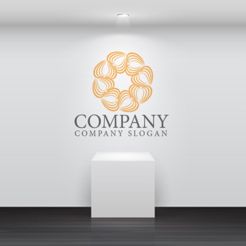 画像5: ハート・輪・花・ロゴ・マークデザイン2802 (5)