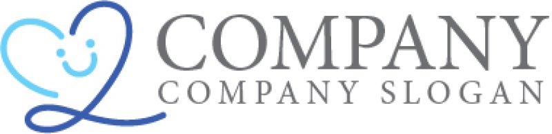 画像7: ハート・L・曲線・顔・ロゴ・マークデザイン2810 (7)