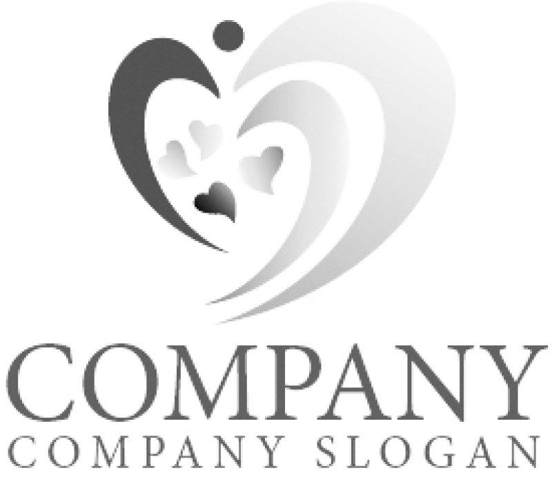 画像6: ハート・曲線・人・グラデーション・ロゴ・マークデザイン2815 (6)