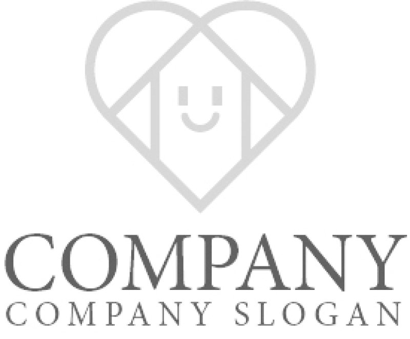 画像6: ハート・家・顔・ロゴ・マークデザイン2822 (6)