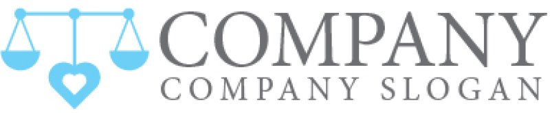 画像7: 天秤・ハート・計り・ロゴ・マークデザイン2823 (7)