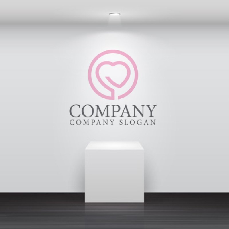 画像5: 成長・ハート・輪・愛・ロゴ・マークデザイン2824 (5)