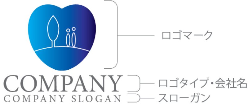 画像10: ハート・木・人・地球・グラデーション・ロゴ・マークデザイン2825 (10)