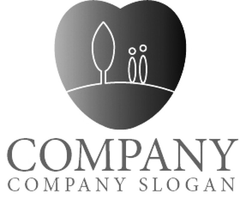 画像6: ハート・木・人・地球・グラデーション・ロゴ・マークデザイン2825 (6)