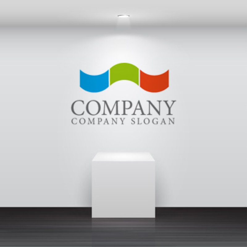 画像2: 波・グループロゴ・マークデザイン179 (2)