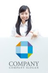 画像3: 八角形・色ロゴ・マークデザイン188 (3)