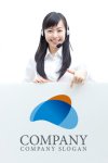 画像3: 透明・K・融合・上昇ロゴ・マークデザイン242 (3)