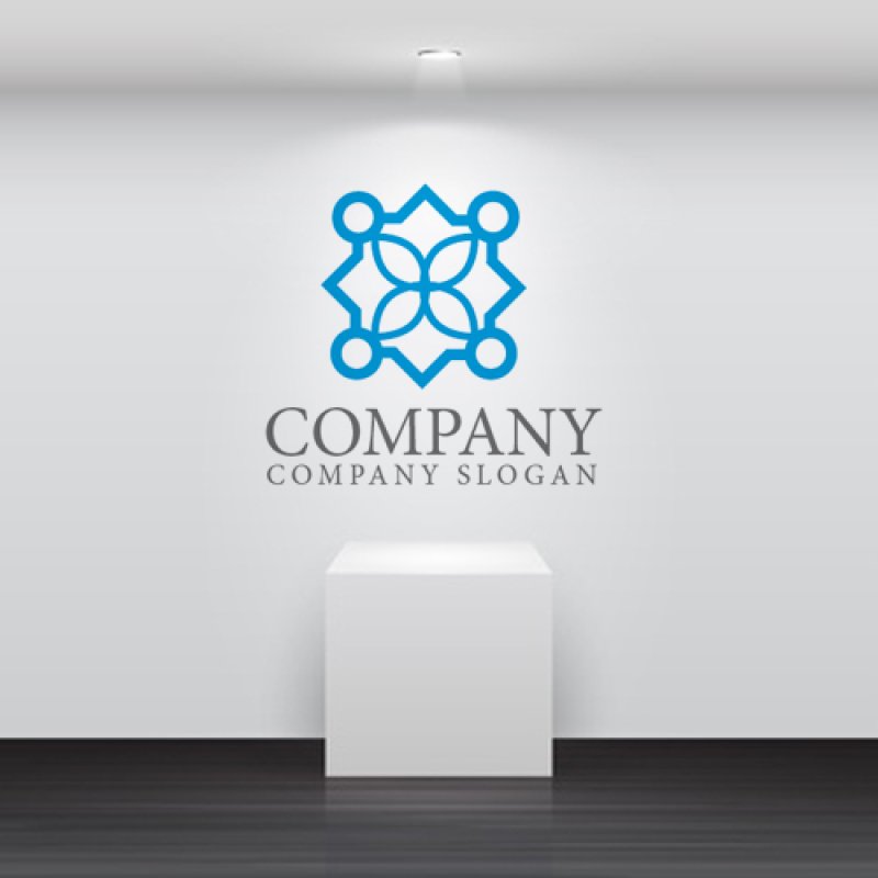 画像2: グループ・花・テーブル・ロゴ・マークデザイン281 (2)