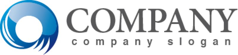 画像5: 輪・羽・曲線・波・グラデーション・ロゴ・マークデザイン292 (5)