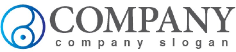 画像5: 輪・目・線・B・グラデーション・ロゴ・マークデザイン294 (5)