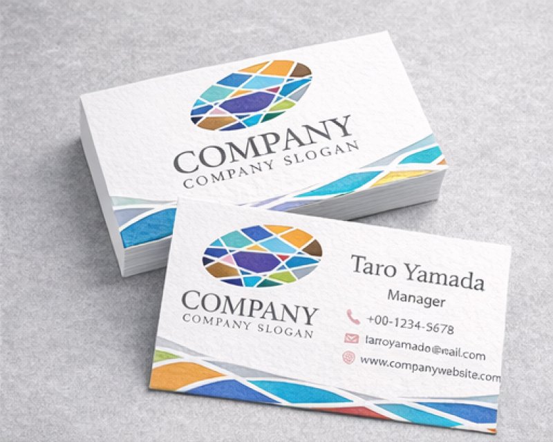 画像3: パッチワーク・輪・楕円・集合・色・ロゴ・マークデザイン325 (3)