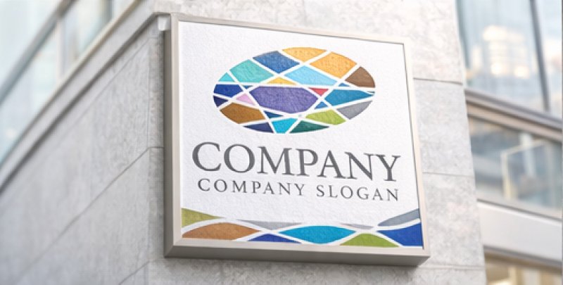 画像6: パッチワーク・輪・楕円・集合・色・ロゴ・マークデザイン325 (6)