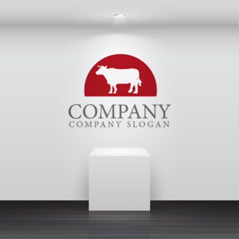 画像2: 牛・ロゴ・マークデザイン108 (2)