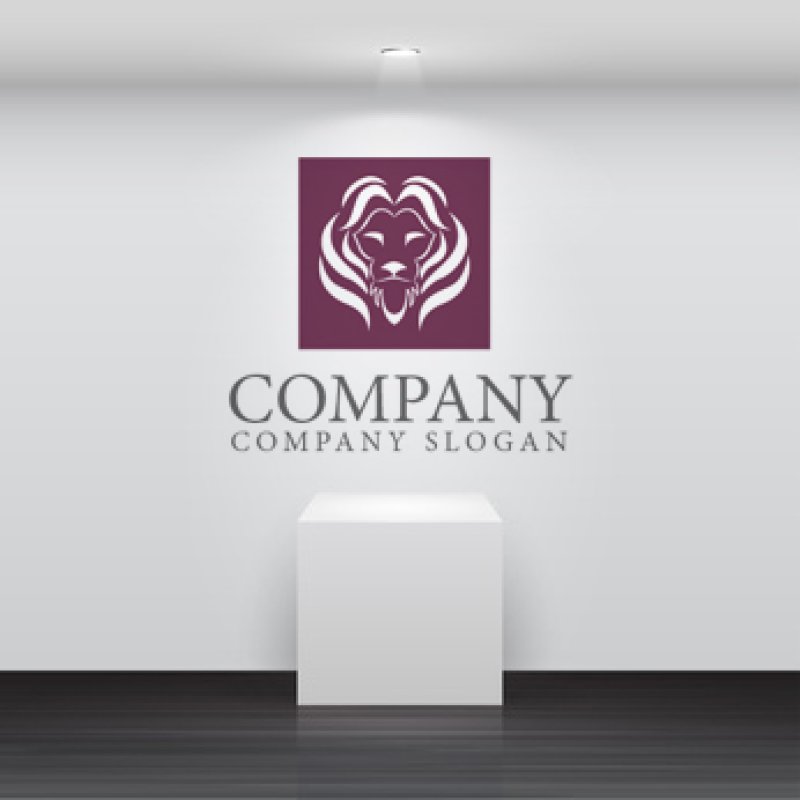 画像4: 鬣・ライオン・ロゴ・マークデザイン118 (4)