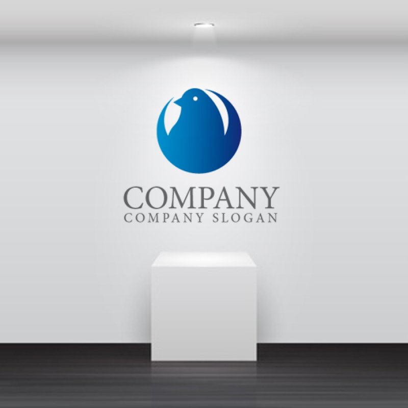 画像2: 鳩・ 輪・目・ロゴ・マークデザイン166 (2)