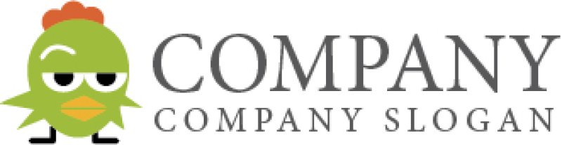 画像5: 鳥・顔・とさか・ロゴ・マークデザイン187 (5)