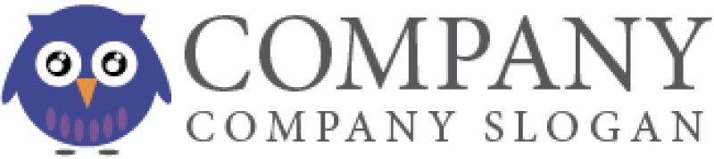 画像5: 鳥・フクロウ・目・羽・ロゴ・マークデザイン188 (5)