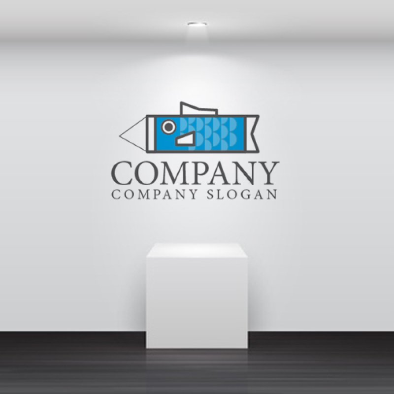 画像2: 鯉のぼり・こい・魚・ロゴ・マークデザイン194 (2)