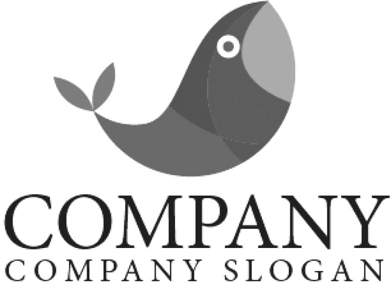 画像4: 魚・クジラ・成長・上昇・ロゴ・マークデザイン195 (4)