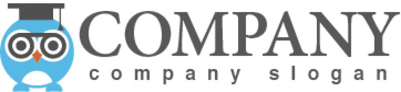 画像5: 鳥・フクロウ・博士・メガネ・ロゴ・マークデザイン200 (5)