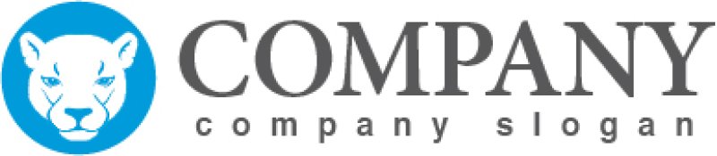 画像5: ヒョウ・動物・ライオン・ロゴ・マークデザイン202 (5)