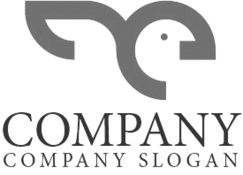 画像4: 鳩・鳥・T・翼・ロゴ・マークデザイン236 (4)