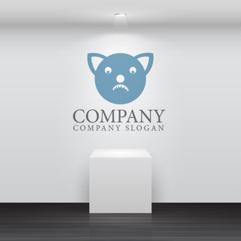 画像2: 動物・顔・歯・ロゴ・マークデザイン243 (2)