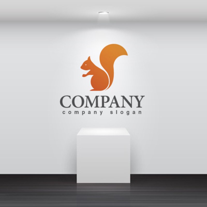 画像2: リス・動物・尻尾・ロゴ・マークデザイン263 (2)