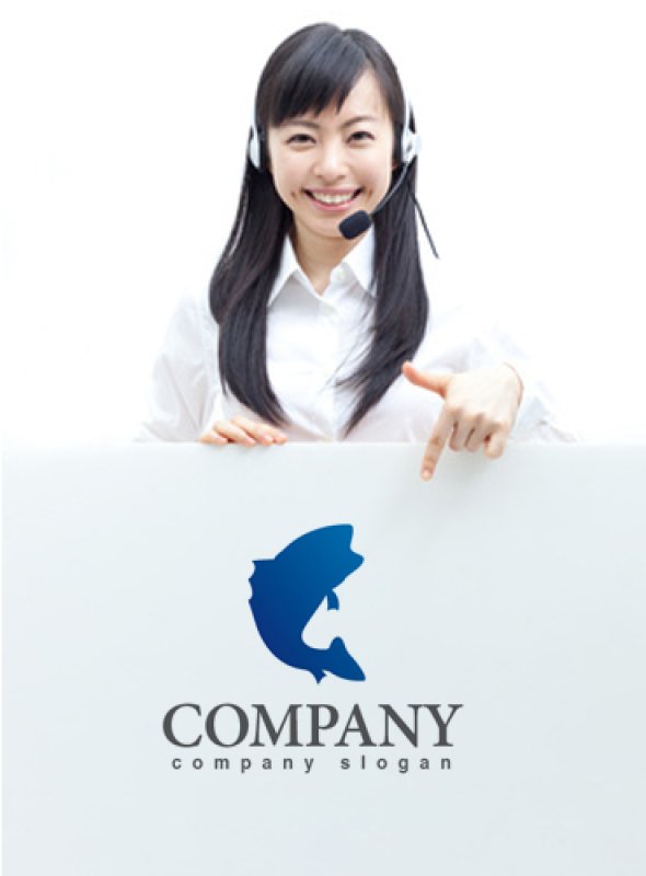 画像3: 魚・ブラックバス・ロゴ・マークデザイン274 (3)