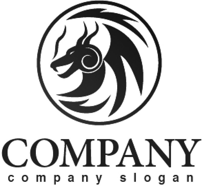 画像4: 龍・ドラゴン・輪・ロゴ・マークデザイン315 (4)