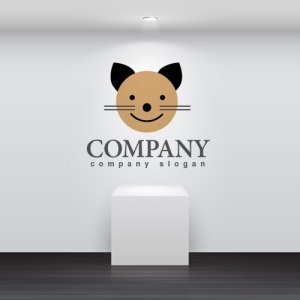 画像2: 犬・猫・ヒゲ・ロゴ・マークデザイン323
