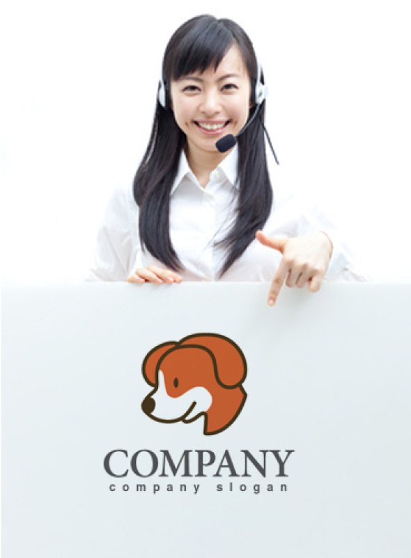 画像3: 犬・動物・ロゴ・マークデザイン326 (3)