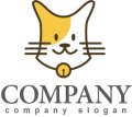 猫・動物・鈴・ロゴ・マークデザイン327