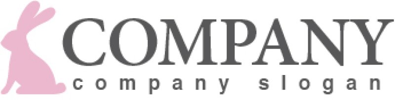 画像5: うさぎ・動物・ロゴ・マークデザイン328 (5)