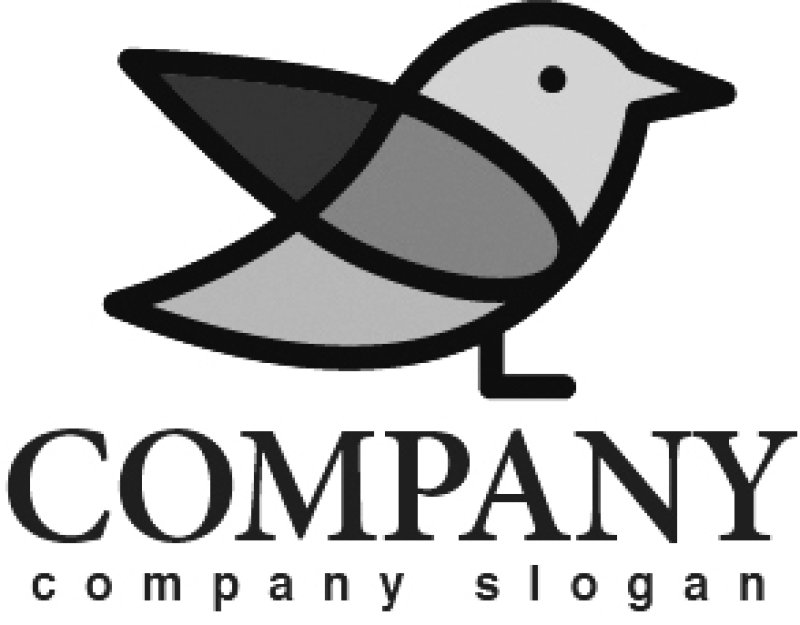 画像4: 鳥・羽・かわいい・ロゴ・マークデザイン332 (4)