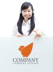 画像3: 羽・鳥・動物・ロゴ・マークデザイン343 (3)