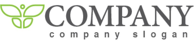 画像5: 蝶・羽・線・人・ロゴ・マークデザイン350 (5)