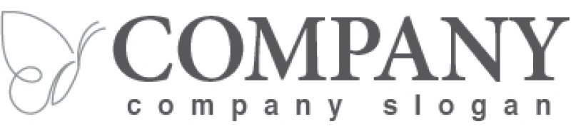 画像5: 蝶・線・羽・ロゴ・マークデザイン351 (5)