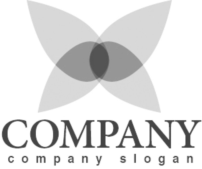 画像4: 蝶・葉・翼・ロゴ・マークデザイン352 (4)