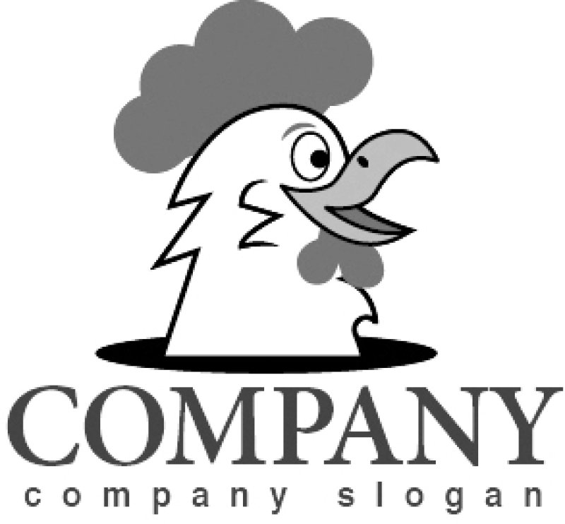 画像4: 鶏・鶏冠・くちばし・ロゴ・マークデザイン369 (4)