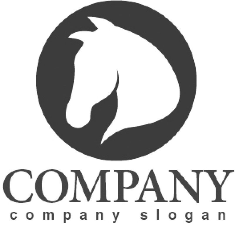 画像5: 馬・輪・ロゴ・マークデザイン370 (5)