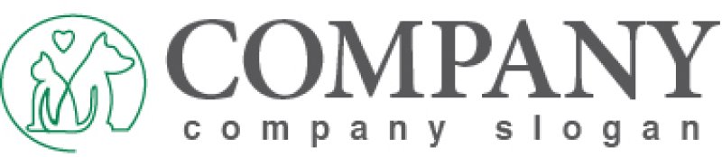 画像5: 猫・犬・輪・ロゴ・マークデザイン377 (5)