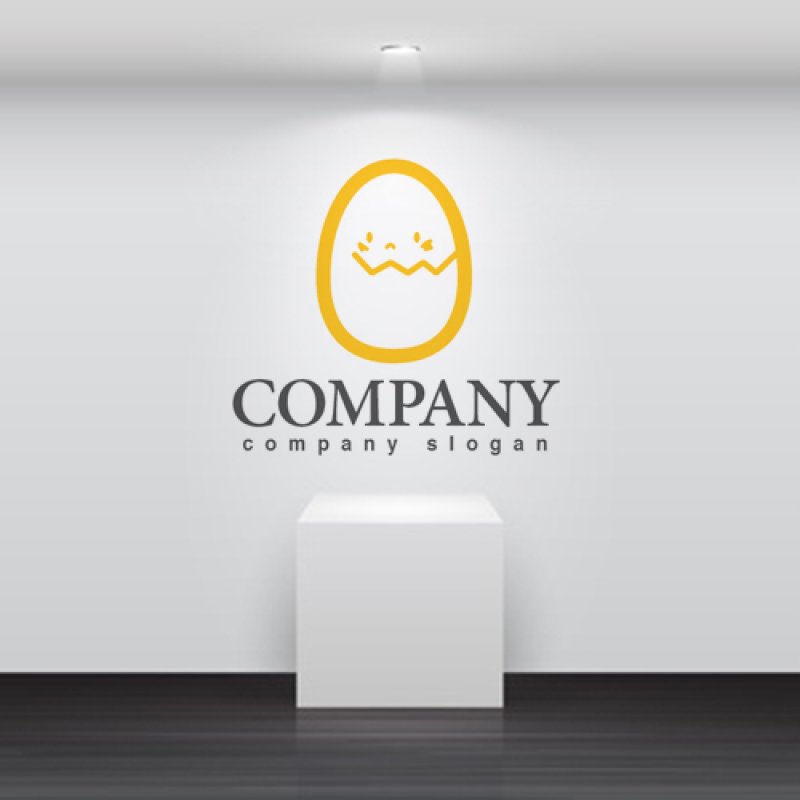 画像2: 卵・顔・誕生・ロゴ・マークデザイン386 (2)