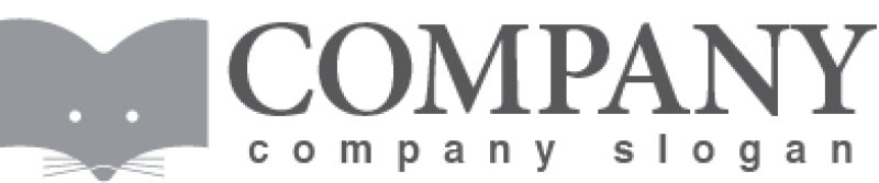 画像4: 本・ネズミ・顔・ロゴ・マークデザイン389 (4)