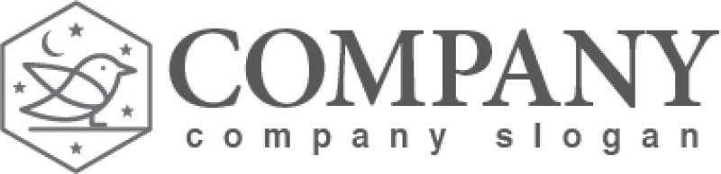 画像5: 鳥・六角形・星・ロゴ・マークデザイン397 (5)