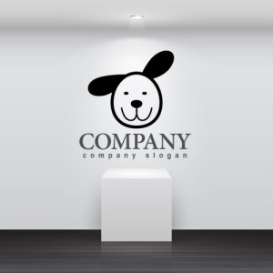 画像2: 犬・耳・顔・ロゴ・マークデザイン404