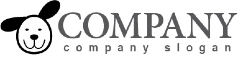 画像4: 犬・耳・顔・ロゴ・マークデザイン404 (4)