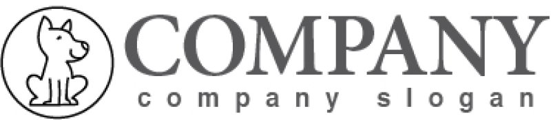 画像5: 犬・輪・線・ロゴ・マークデザイン405 (5)